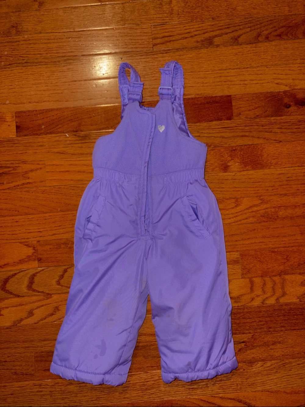 OshKosh B'gosh Lavender Purple Snow Overalls